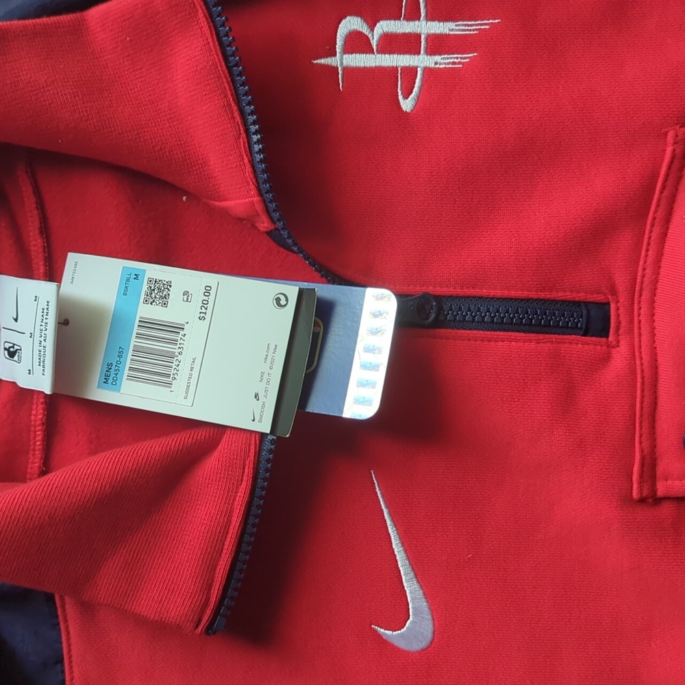 NBA warm up jacket- Houston Rockets - Picture 4 of 7